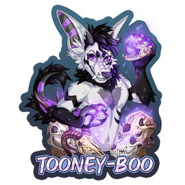 Tooney-Boo half body badge