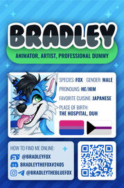 Bradley ID badge