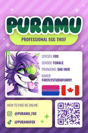 Puramu ID badge